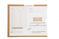 Nuclear Medicine, Manila #134 - Category Insert Jackets, System II, Open End - 10-1/2" x 12-1/2" (Carton of 500)