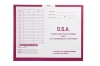 D.S.A., Magenta #233 - Category Insert Jackets, System I, Open Top - 14-1/4" x 17-1/2" (Carton of 250)