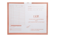 I.V.P., Peach #162 - Category Insert Jackets, System I, Open Top - 14-1/4" x 17-1/2" (Carton of 250)