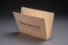 14 pt Manila Folders, Full Cut 2-Ply End Tab, Letter Size, Fastener Pos #1 & #3, "Confidential" Printed (Box of 50)