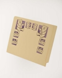 11 pt Manila Folders, Full Cut 2-Ply End Tab, Letter Size, Fastener Pos #1 & #3, Printed with Bears (Box of 50)