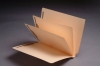 11 Pt. Manila Folders, Full Cut End Tab, Letter Size, 2 Dividers Installed (Box of 25)