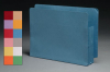 Color Full End Tab Expansion Pockets, Paper Gussets, Letter Size, 3-1/2" Expansion (Carton of 100)