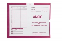 Angio, Magenta #233 - Category Insert Jackets, System I, Open End - 14-1/4" x 17-1/2" (Carton of 250)