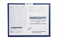 Mammography, Dark Blue #287 - Category Insert Jackets, System I, Open Top - 14-1/4" x 17-1/2" (Carton of 250)