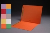 11 pt Color Folders, Full Cut End Tab, Letter Size, Full  Back Pocket, Fasteners Pos #1 & #3 (Box of 50)