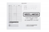 Miscellaneous, No Border-Black Imprint - Category Insert Jackets, System I, Open End - 14-1/4" x 17-1/2" (Carton of 250)