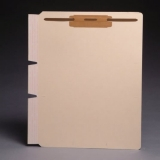 Self Adhesive Divider, Standard Side Flap, One 2" Fastener on Front Top (Box of 100)