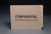 "Confidential" Printed